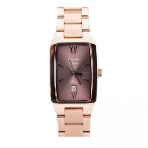Alexandre Christie AC 2455 Full Rosegold Brown LDBRGBO